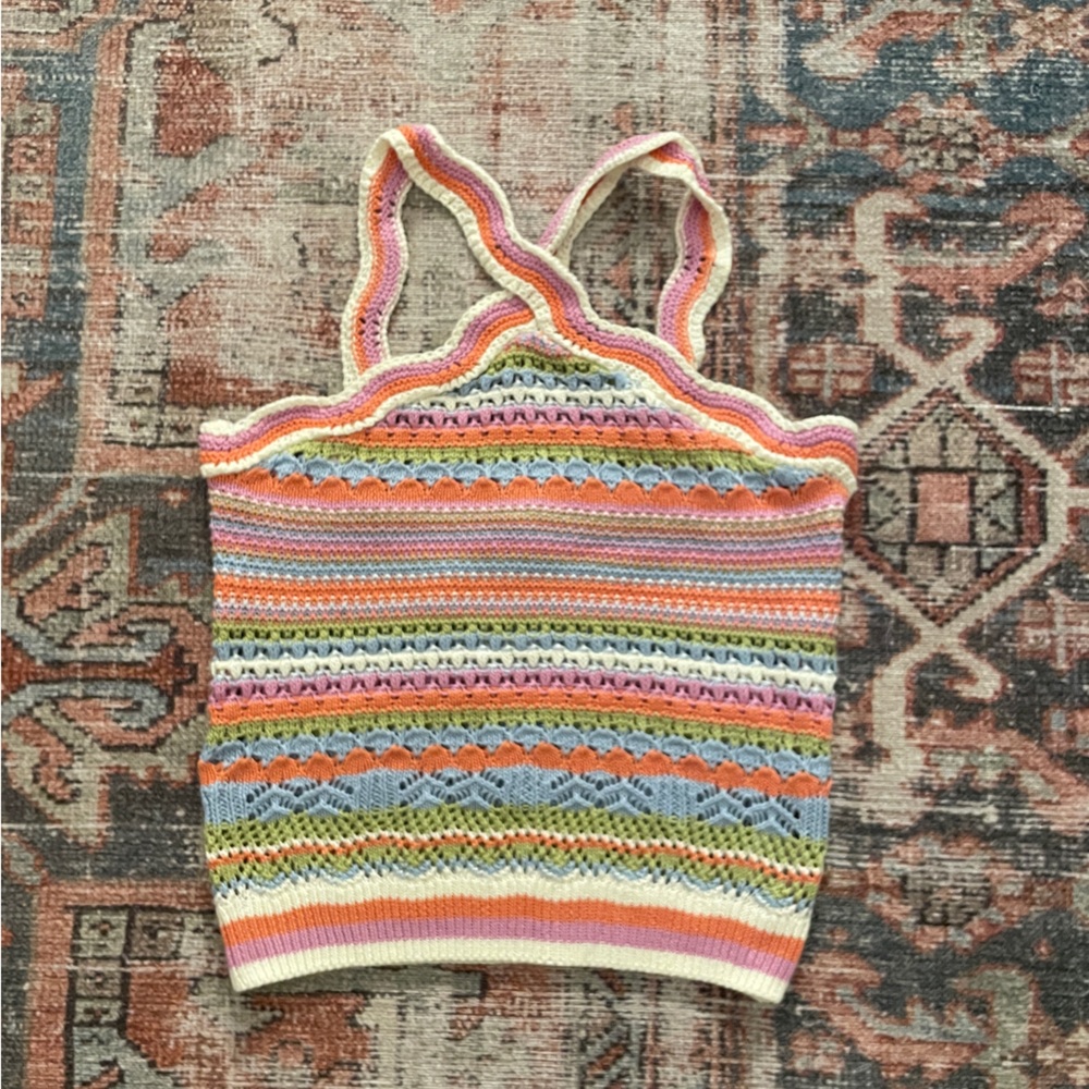 Pink Lily Crochet Top 💖